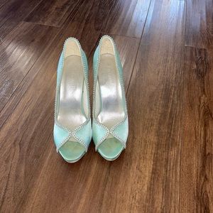 Mint Green Heels